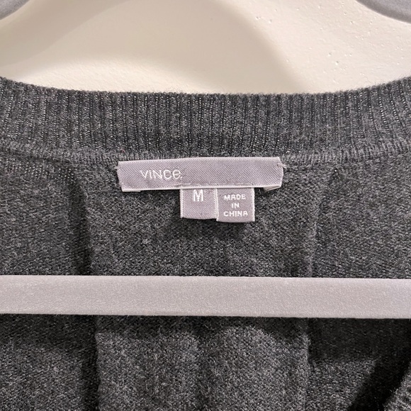 Vince dark gray sweater dress size M - Picture 3 of 5